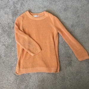 Club Monaco Knit Sweater Peach
